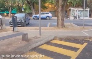 Viterbo - Viale Trento - Polizia