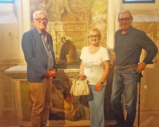 Presentata a Canino la riproduzione della più antica campana della cristianità
