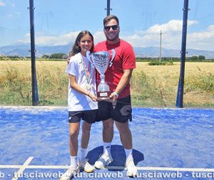 Maria Sole Sargolini con il coach Mattia Catarinacci
