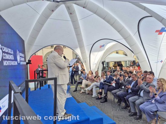 Montefiascone -L'inaugurazione dell'ospedale di comunità e della casa di comunità