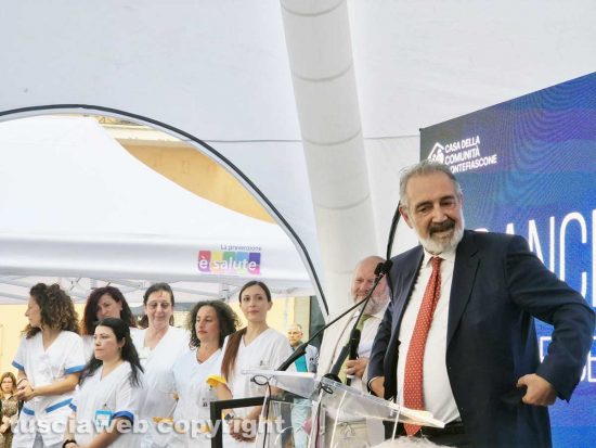 Montefiascone -L'inaugurazione dell'ospedale di comunità e della casa di comunità - Francesco Rocca