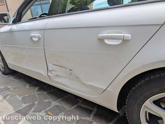 Vetralla - Incidente su via Setano