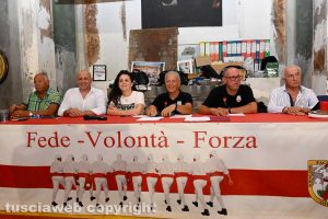 Macchina di Santa Rosa - La seconda prova degli aspiranti facchini - Lorenzo Celestini, Marco Ciorba, Chiara Frontini, Massimo Mecarini, Luigi Aspromonte e Vincenzo Fiorillo