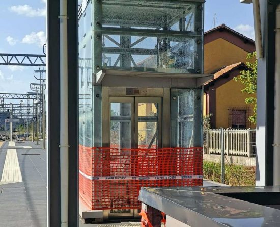 Civita Castellana - L'ascensore guasto a Borghetto