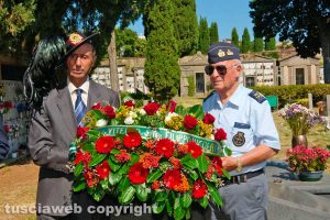 Caprarola - La commemorazione dei tre eroi: Filippo Nicolai, Roberto Marchini e Pietro Cuzzoli
