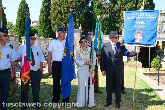 Caprarola - La commemorazione dei tre eroi: Filippo Nicolai, Roberto Marchini e Pietro Cuzzoli
