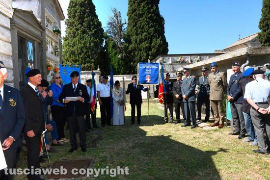 Caprarola - La commemorazione dei tre eroi: Filippo Nicolai, Roberto Marchini e Pietro Cuzzoli