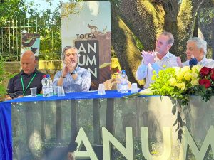 Battistoni con Tajani e Battilocchio