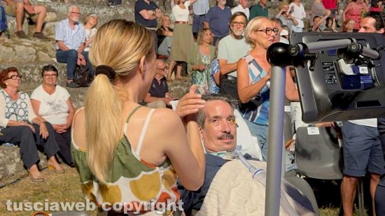 Tuscia in jazz for sla - Pablo Reyes e i Gipsy kings a Ferento -Italo Leali con la sorella Alessia