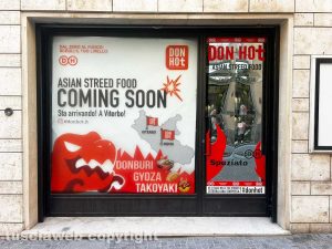 Viterbo - Apre Don Hot, street food asiatico in corso Italia
