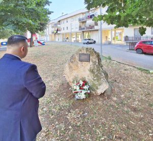 Diego Sileoni omaggia Paolo Borsellino