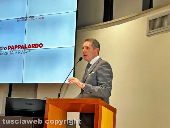 Viterbo - Gli stati generali delle infrastrutture dell'alto Lazio a Unindustria - Sandro Pappalardo
