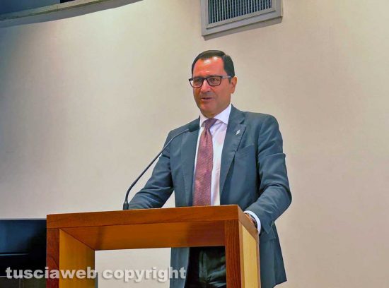 Viterbo - Stati generali delle infrastrutture dell'alto Lazio - Tommaso Tanzilli, presidente delle Ferrovie dello stato