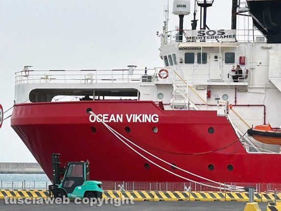 Ocean Viking a Civitavecchia