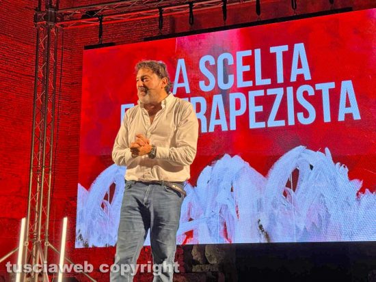 Sigfrido Ranucci al Teatro romano di Ferento