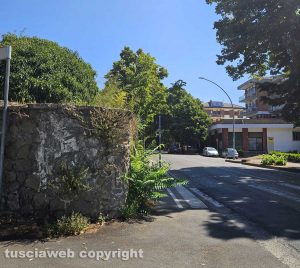 Viterbo - L'immissione su viale Trieste
