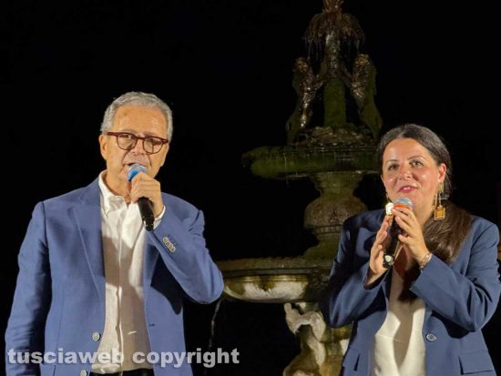 Giancarlo Gabbianelli e la sua pupilla Chiara Frontini