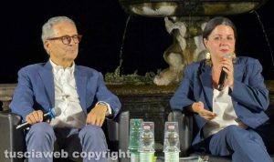 Giancarlo Gabbianelli e la sua pupilla Chiara Frontini