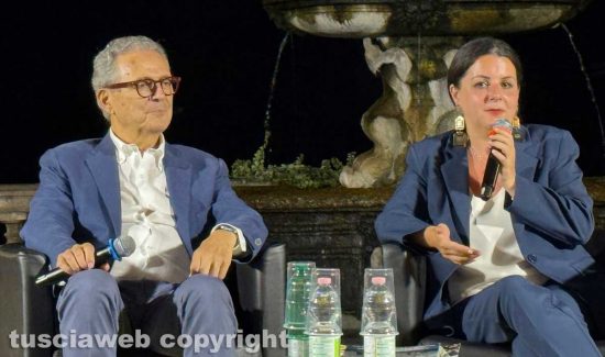 Giancarlo Gabbianelli e la sua pupilla Chiara Frontini