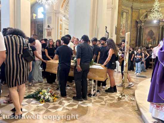 Terni - I funerali di Justin Andres Asprilla Caicedo