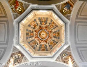 Viterbo - La chiesa di Santa Rosa restaurata