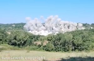 Orte – Superstrada, l’esplosione del viadotto Malle