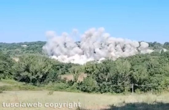 Orte – Superstrada, l’esplosione del viadotto Malle