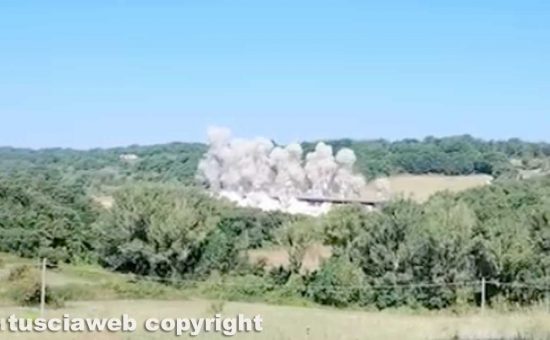 Orte – Superstrada, l’esplosione del viadotto Malle