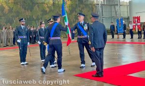 Viterbo - La cerimonia di passaggio di consegne al Comando del 72° Stormo dell'aeronautica militare