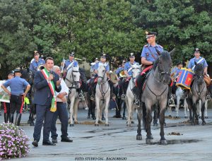 Fanfara di carabinieri a Bagnoregio