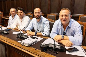 Pietro Amodio, Marco De Carolis, Matteo Achilli e Gianluca Grancini