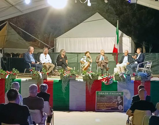 Cecina - Ricordo di Giorgio Almirante e 80 anni del Msi