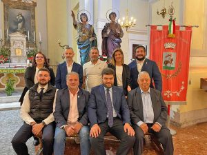 Al centro Romolo Villa e Alessandro Romoli