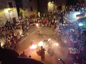 Un momento di “Bolsena 1328 – Giornate medievali”