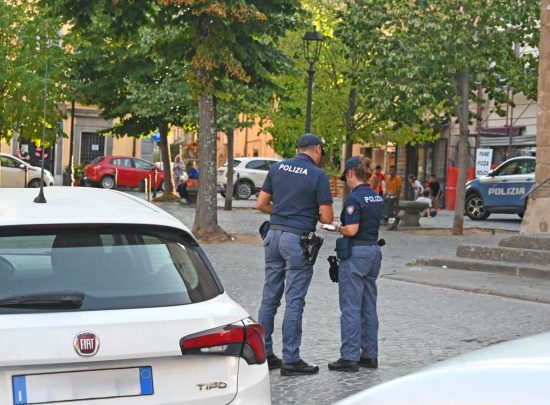 Viterbo - Polizia - Controlli a San Faustino