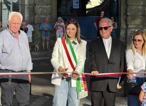 Montefiascone - L'inaugurazione di piazza Luigi Boccadoro