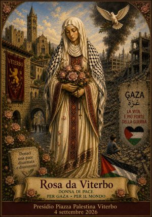 Viterbo - Una "Rosa palestinese"