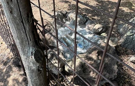 Caprarola - Incendio in località Monte Venere