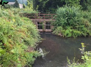 Ronciglione - Manomesso manufatto idraulico di sbarramento del lago di Vico