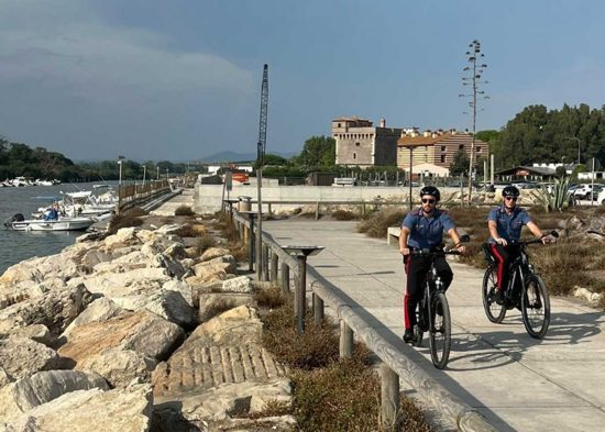 Carabinieri in e-bike