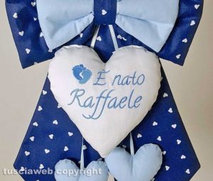 Il fiocco per Raffaele Brachino