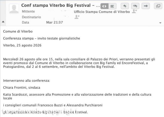 La sindaca Chiara Frontini piange Giggi, poi convoca una conferenza stampa all’ora del funerale