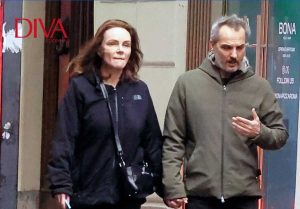 Silvano Loia con l’attrice Francesca Neri