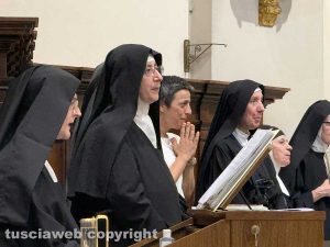 Santa Rosa - La messa in occasione della inaugurazione della chiesa restaurata - Suor Carmela Salvato