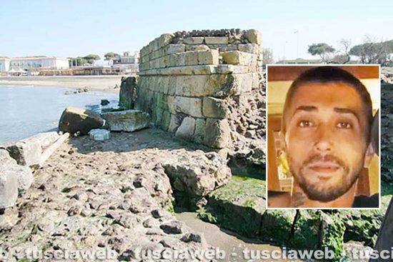 Tarquinia - Il Porticciolo - Nel riquadro Manfredi Capoccia