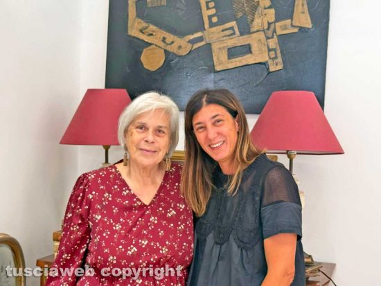 Viterbo - Maria Grazia Finocchi e Martina Campanella