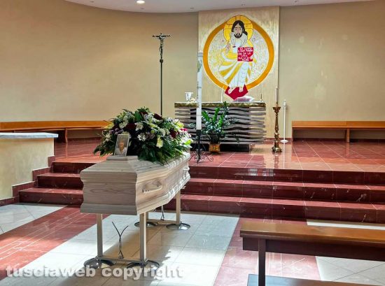 Viterbo - Il funerale di Luisa Panunzi