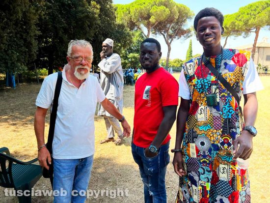 Antonio Biagioli, segretario generale della Uila Viterbo alla Magal di Touba