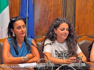 Viterbo - Katia Scardozzi e Chiara Frontini