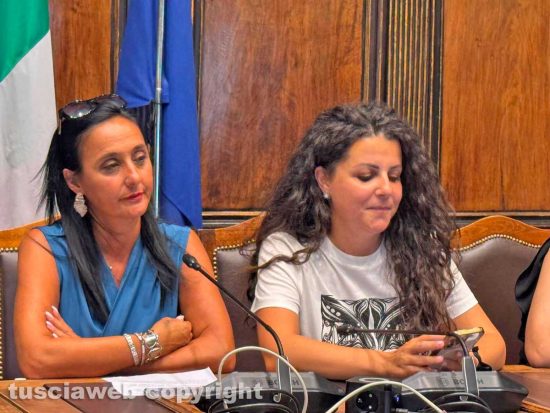 Viterbo - Katia Scardozzi e Chiara Frontini